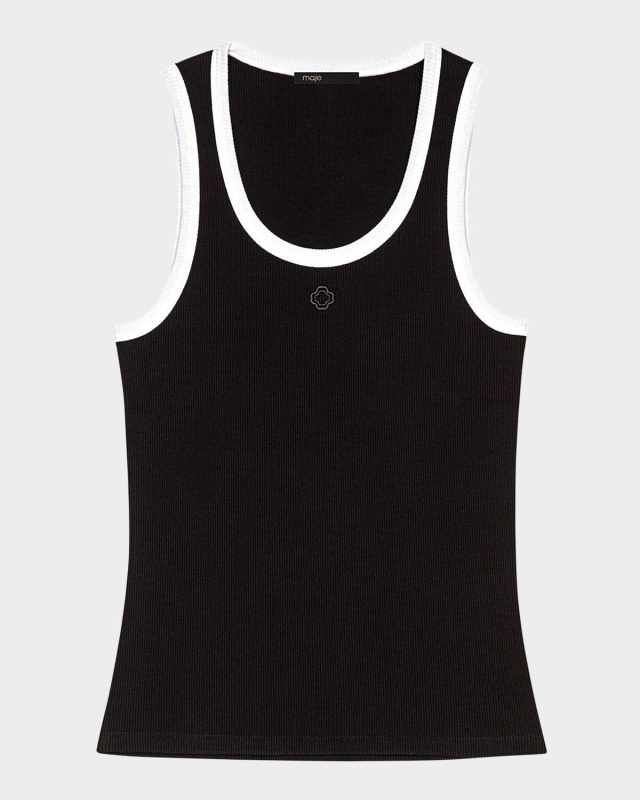 Logo-Embroidered Tank Top